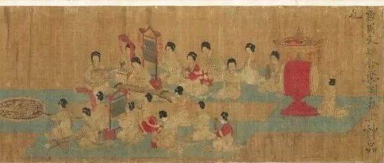 古画里的民乐——《合乐图》图鉴_乐器_中国_古代