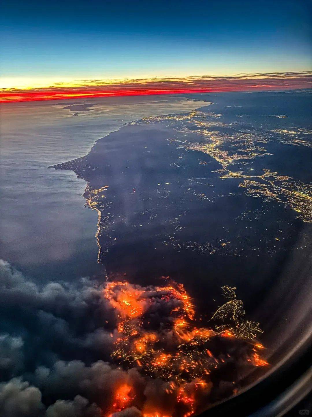 恐怖!洛杉矶山火失控,烧向比弗利山庄,好莱坞恐不保