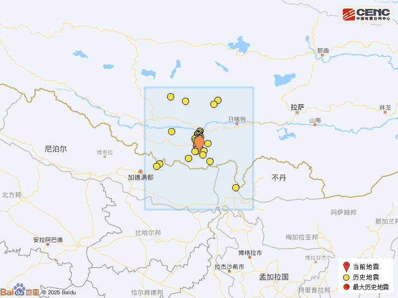 凌晨,西藏、宁夏发生地震 凌晨,西藏、宁夏发生地震