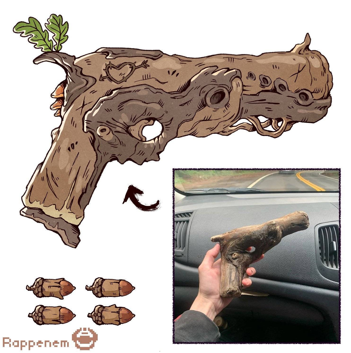 新鲜木头枪：Twitter传奇Rappenem【22字】_艾莉_时间_来源