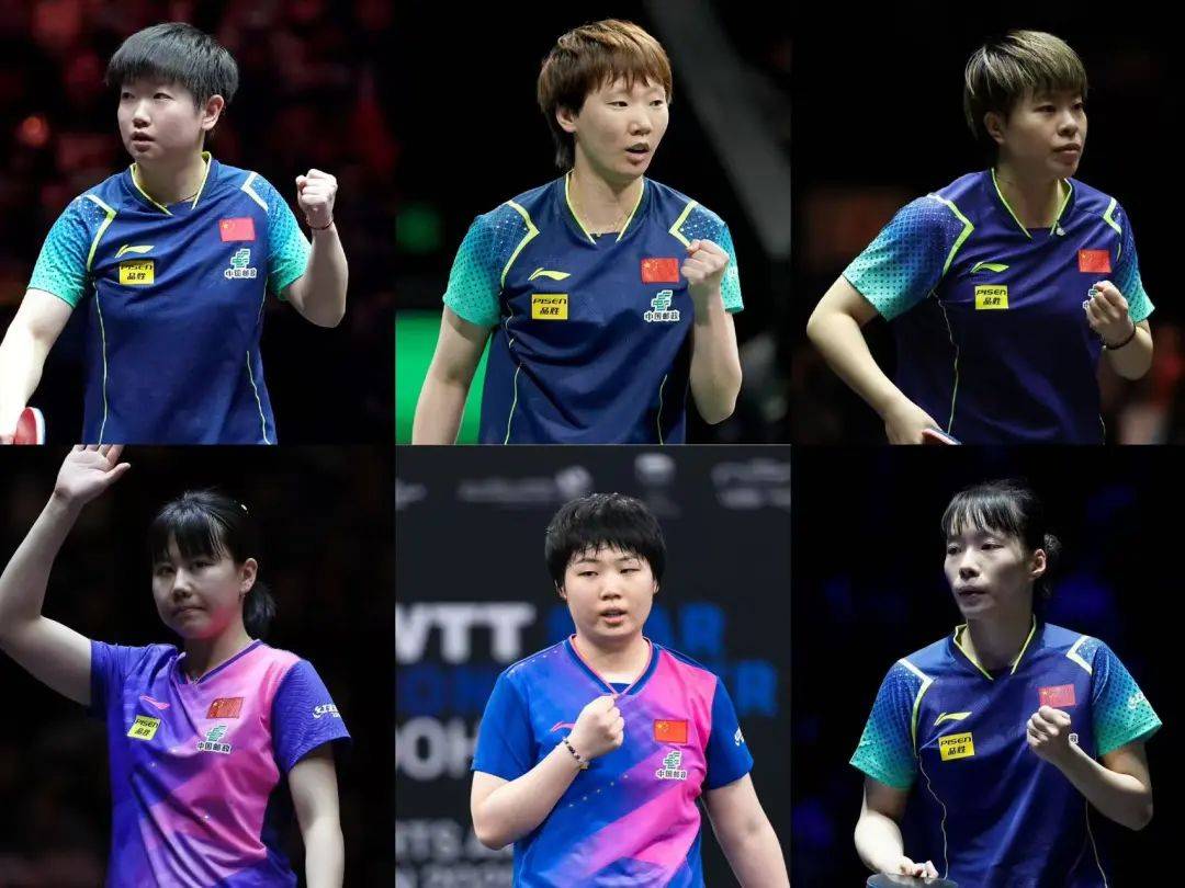 中国乒乓球队公布亚洲杯参赛名单