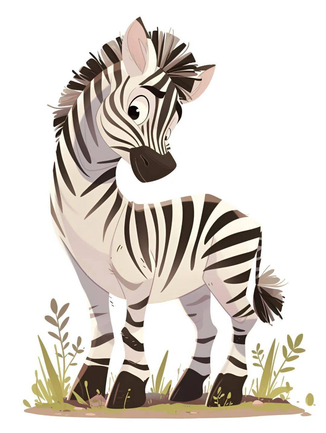 动物百科斑马到底是黑底白纹还是白底黑纹