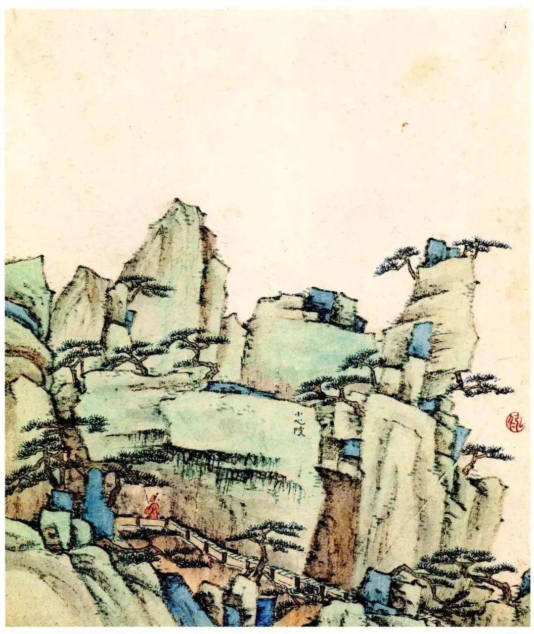 梅清黄山松列为神品《宣城县志》称他善画理墨松尤离奇苍雄秀拔