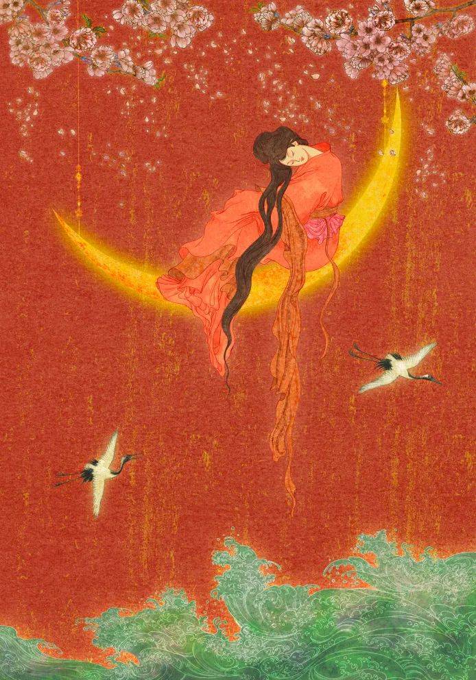 最終価格【希少！一点物！入手困難！】桑原翠邦 先生 書作品 「春江花月夜」 张若虚《春江花月夜》丨原文、译文赏析_搜狐网
