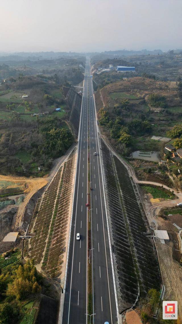 荣县河口镇高速公路图片