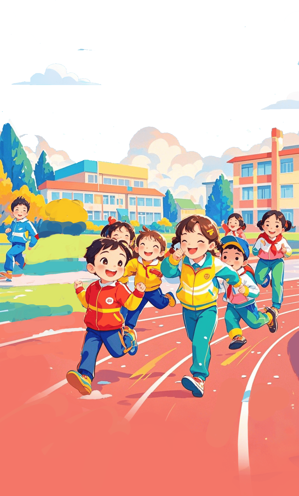 此次运动会由莫宁昕老师主持开启精彩时刻