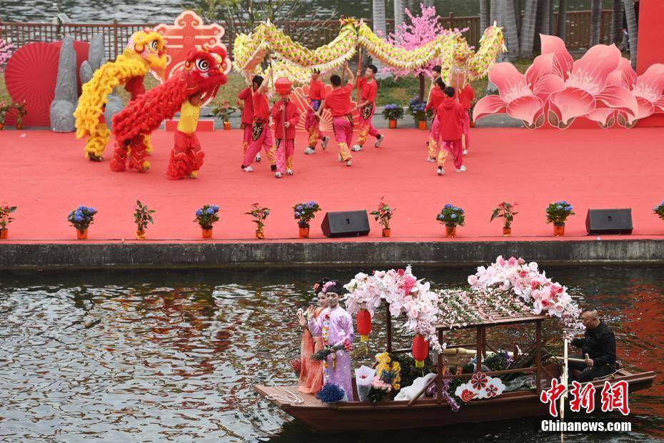 2果博平台025广州水上花市启动 重现昔日水上花墟盛景(图7)