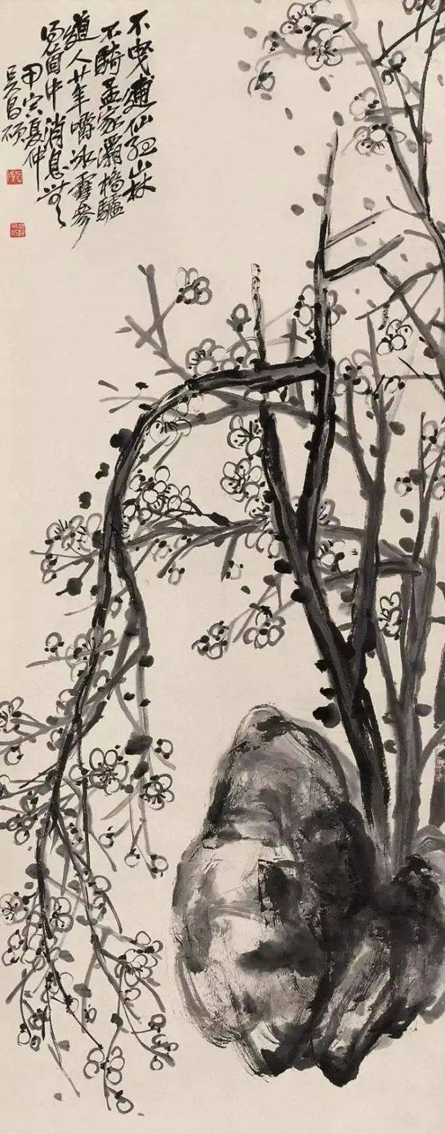 吴昌硕花鸟画赏析(梅花篇)