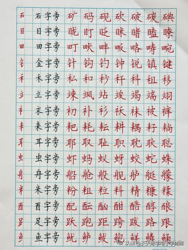 ,总该能写好字了吧?