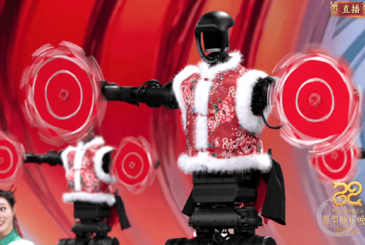 人形机器人上春晚扭秧歌！宇树科技：花了近3个月排练，舞台效果超预期