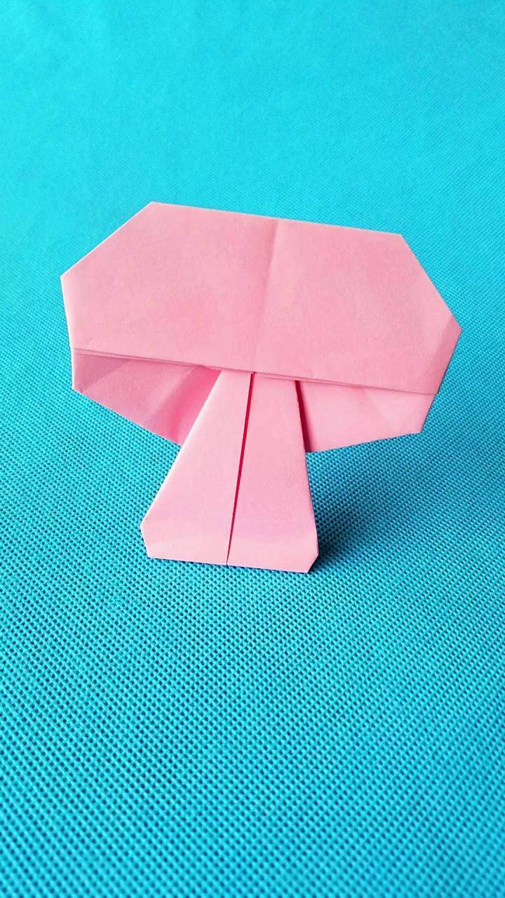 折纸蘑菇变真,让每一片菌盖都讲述着自然的故事