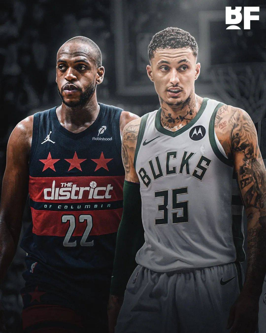 米德尔顿和库兹马互换!