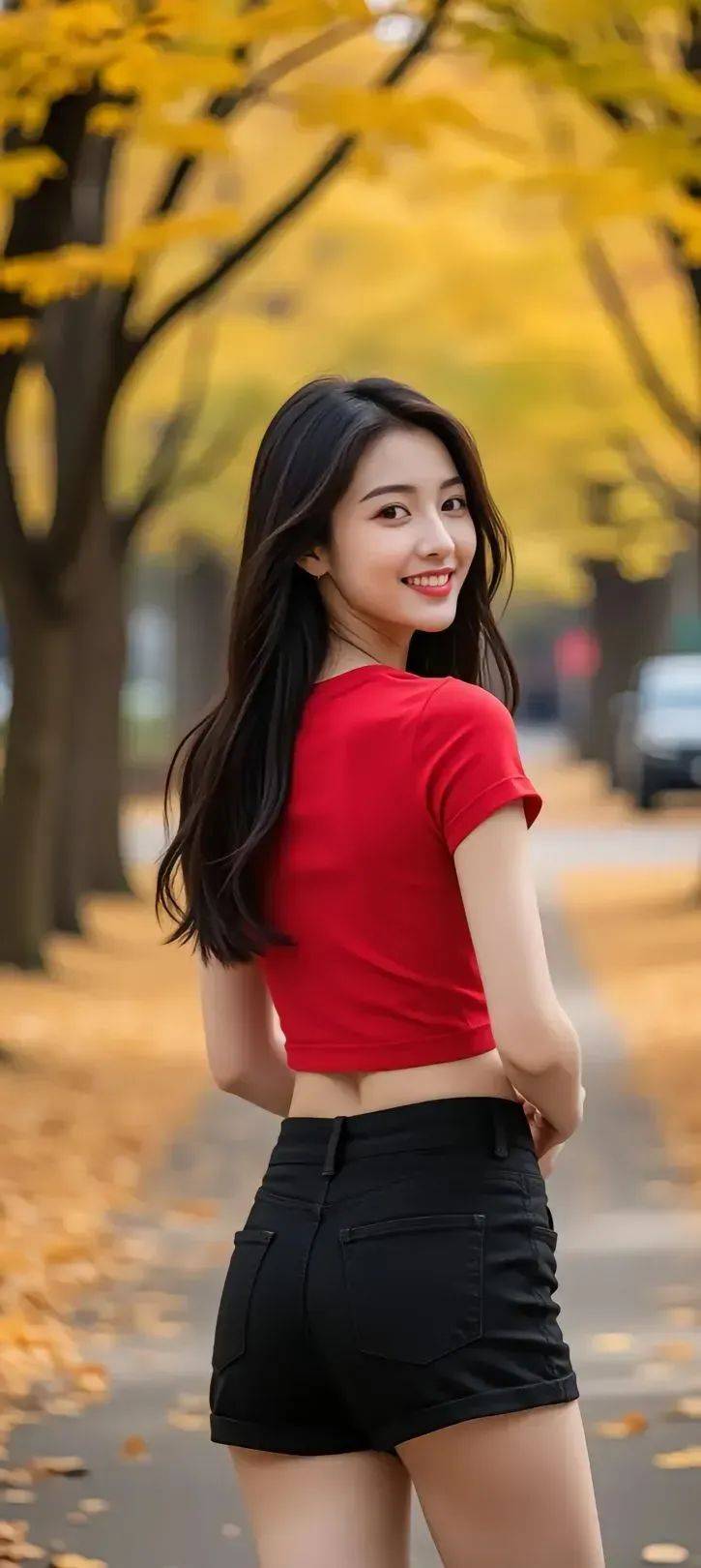 渣男壁纸 | 全面屏美女手机壁纸