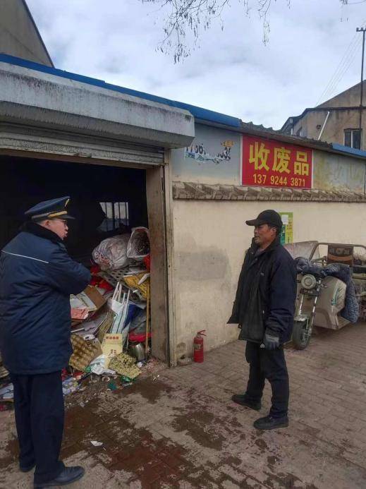 青岛市市北区河西街道综合执法中队开展春节期间安全生产联合大检查(图2)