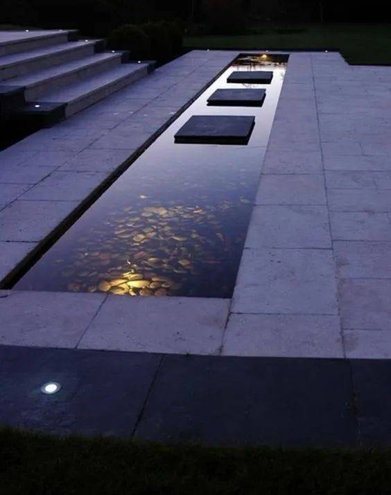 石材水景静水面做法:石材架空是用了什么神器?