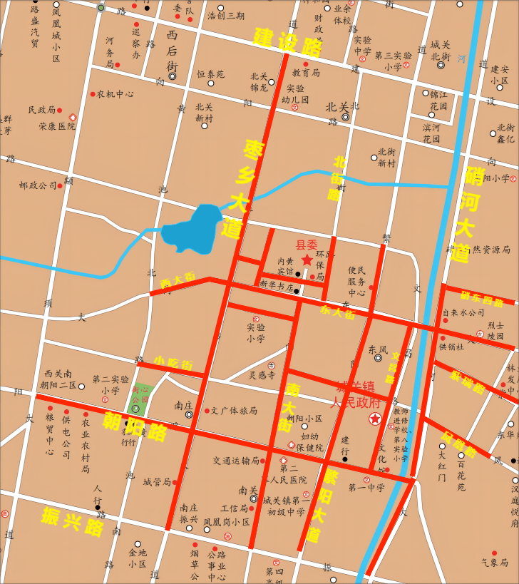 元宵节,内黄县城区部分道路实行交通管控措施