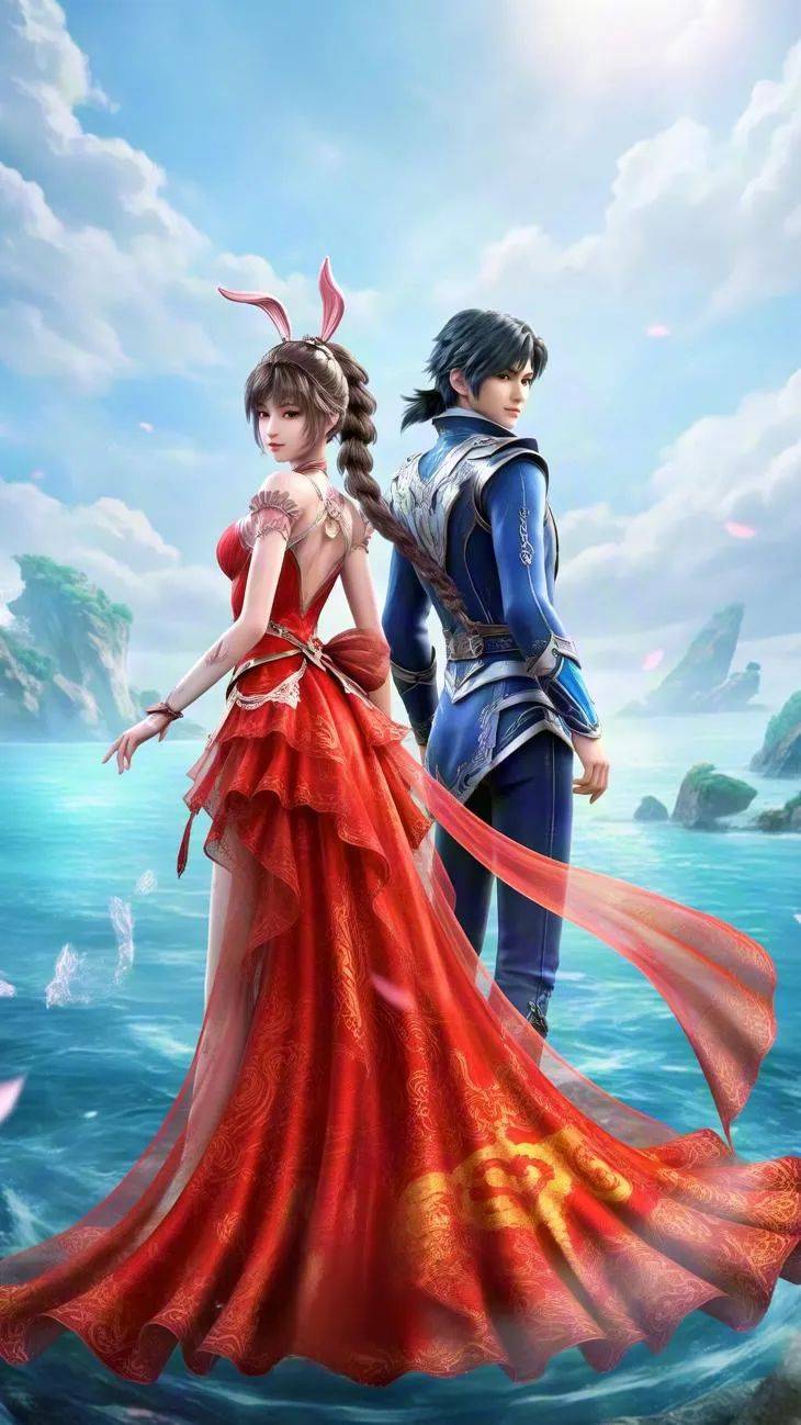 斗罗大陆:三舞精美壁纸来了,小舞太漂亮了,唐三好帅,纯爱就是香