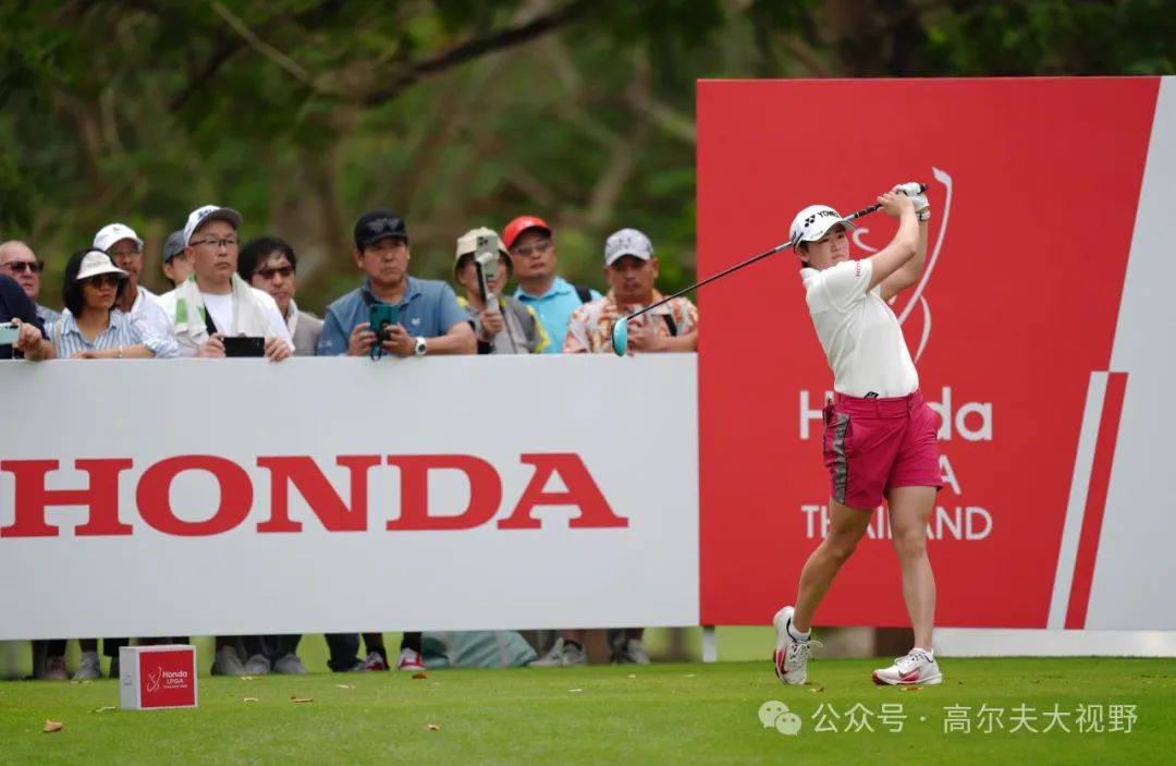 【LPGA泰国赛】岩井明爱半程领跑，尹天琪紧追不舍，殷若宁表现稳定