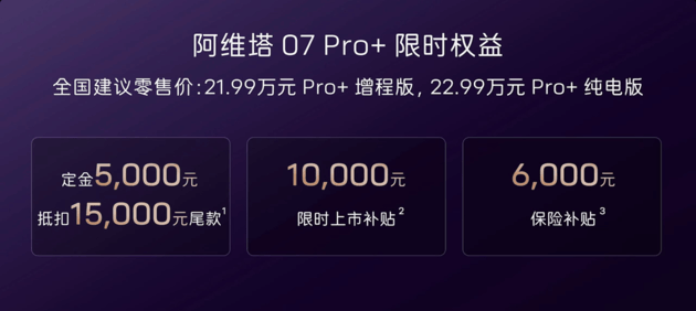 售价21.99万元起 阿维塔07pro+正式上市