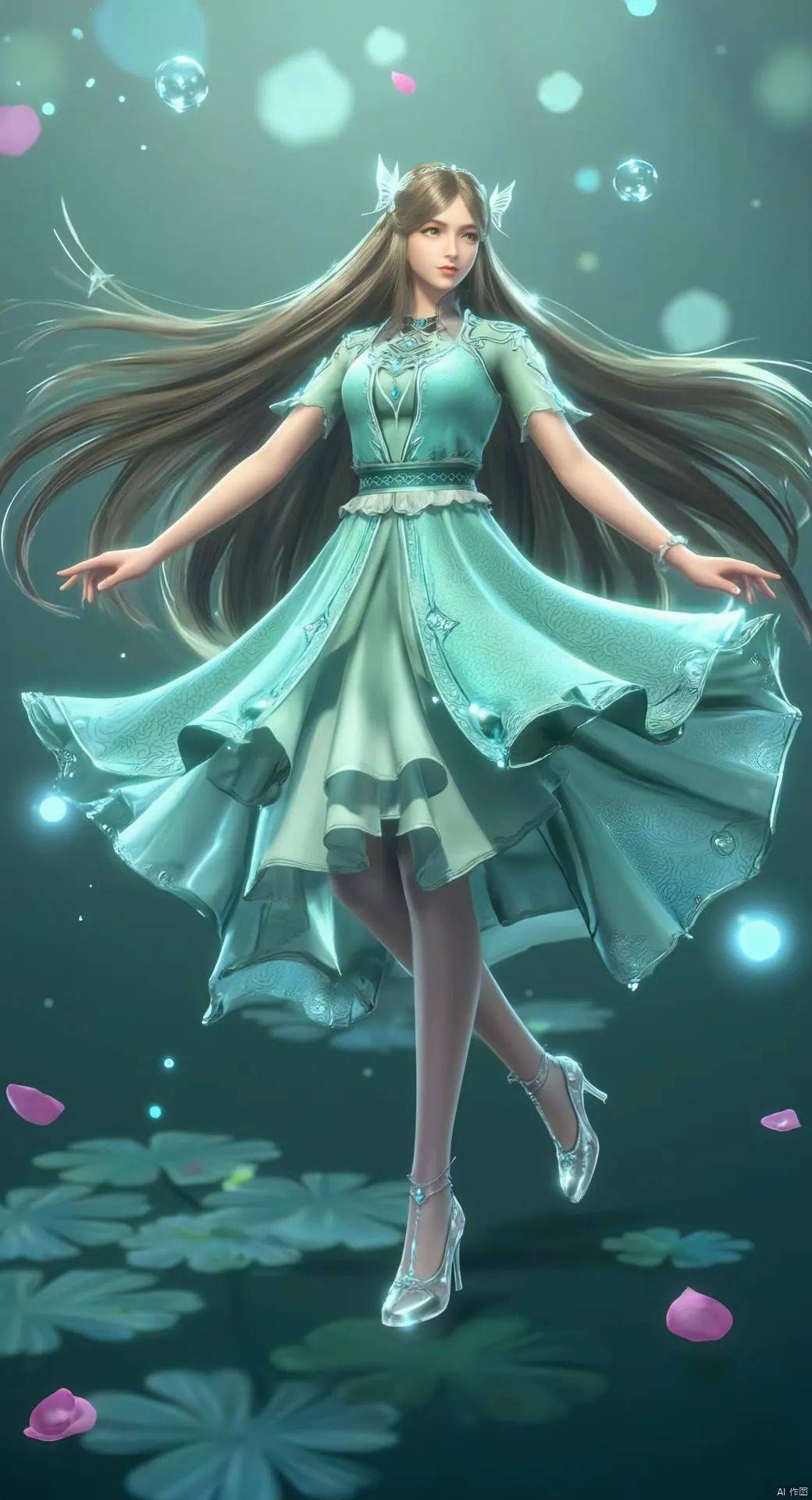 斗罗大陆:宁荣荣精美壁纸来了,第五张最漂亮,奥斯卡真有福气