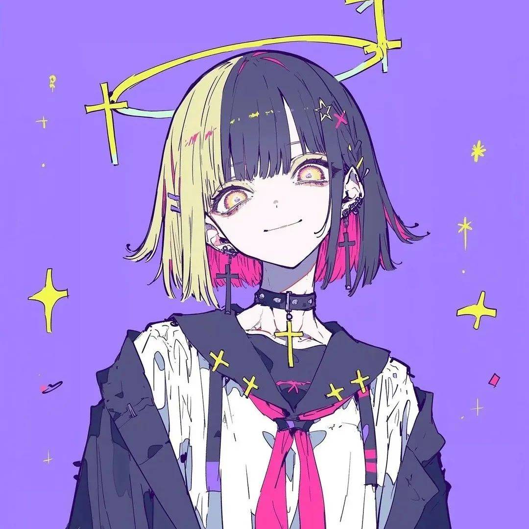 一期紫色系头像