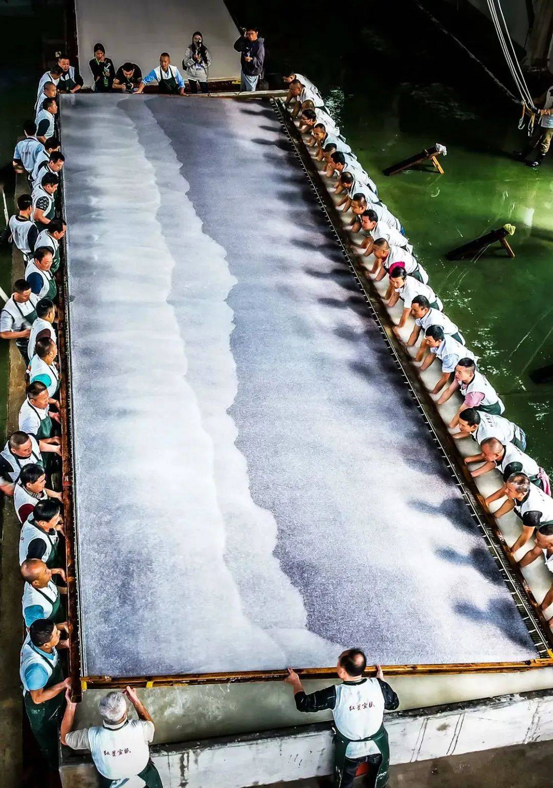 讲堂等让游客了解宣纸制作原材料宣纸制作工艺感受中国传统文化的魅力