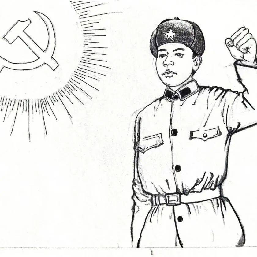 通过唱红歌,绘连环画,校园广播等形式,学校不仅丰富了学生的艺术体验