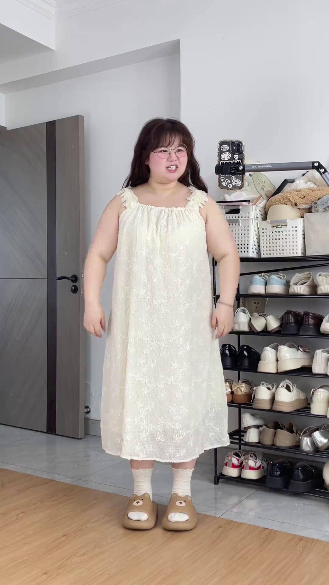 谁说胖女生不能穿旗袍?旗袍 新中式 胖mm穿搭