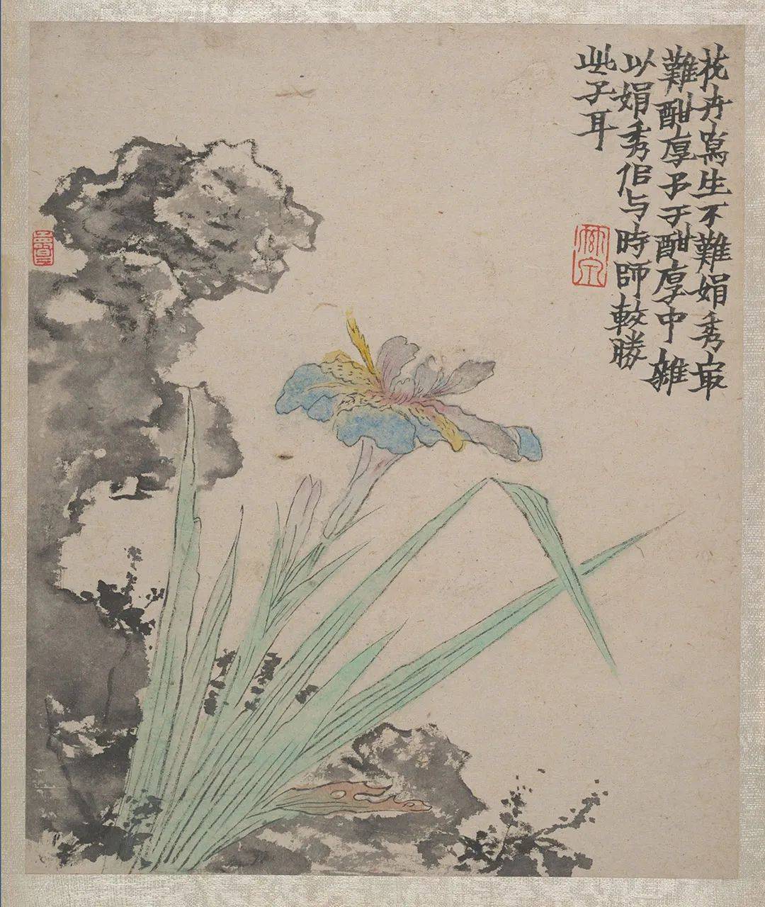 他画册| 清金农《墨戏图册》_清人_漆书_疏淡