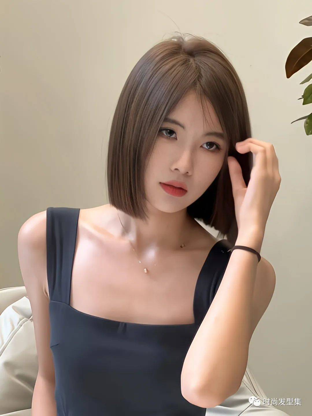 又暖又苏春天妹妹头