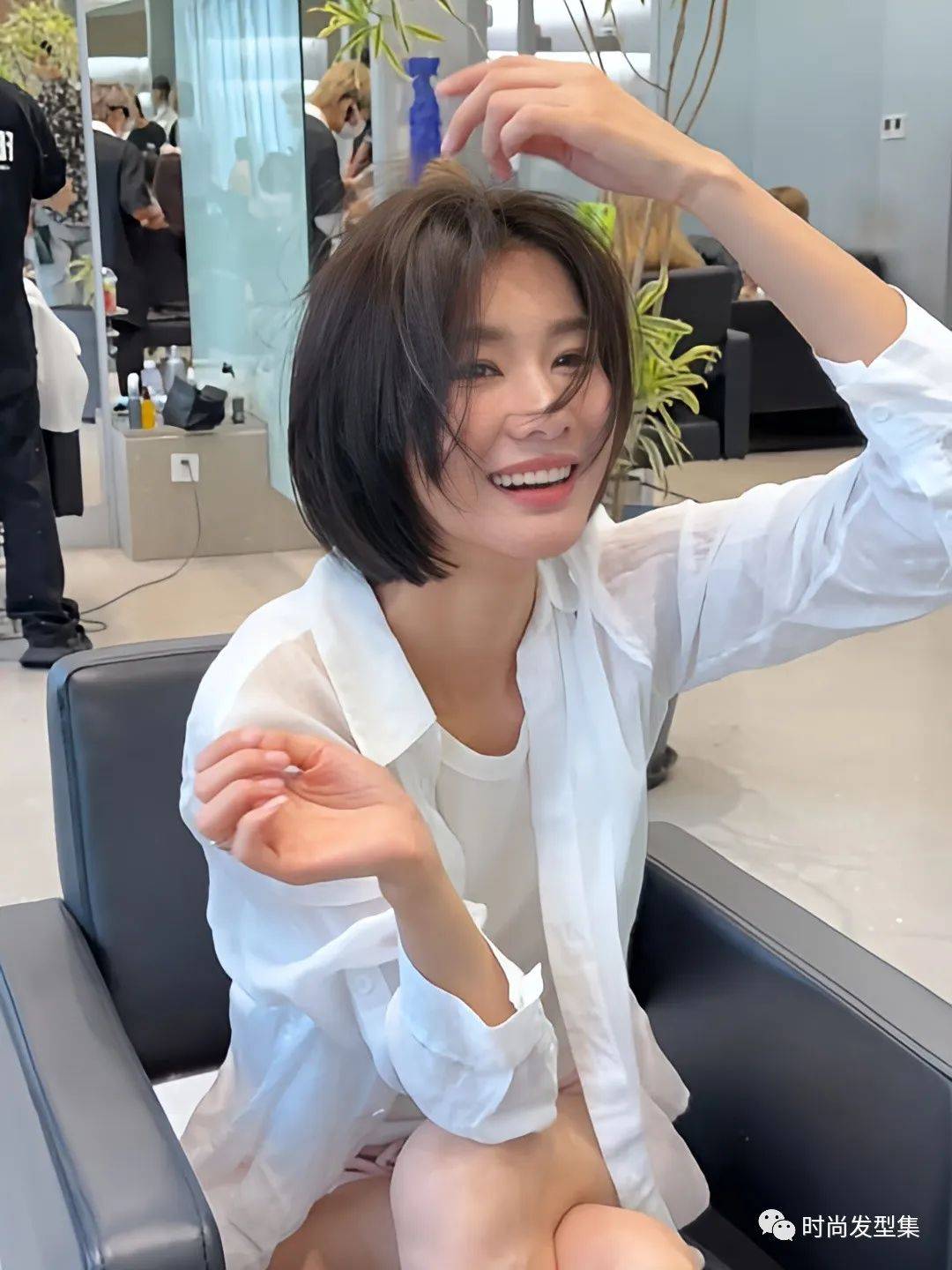 又暖又苏春天妹妹头