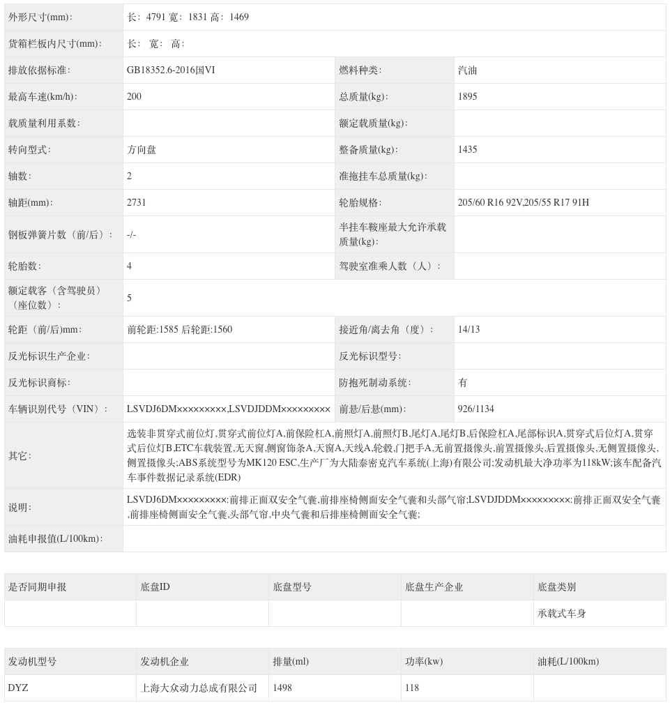 换发动机！新款凌渡L申报图来了