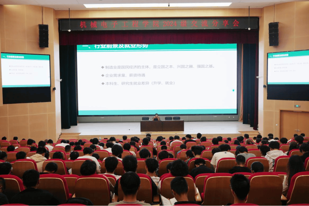 机械电子工程学校_2024级本科生学业规划攻略_机械电子工程学院大学生生涯规划活动