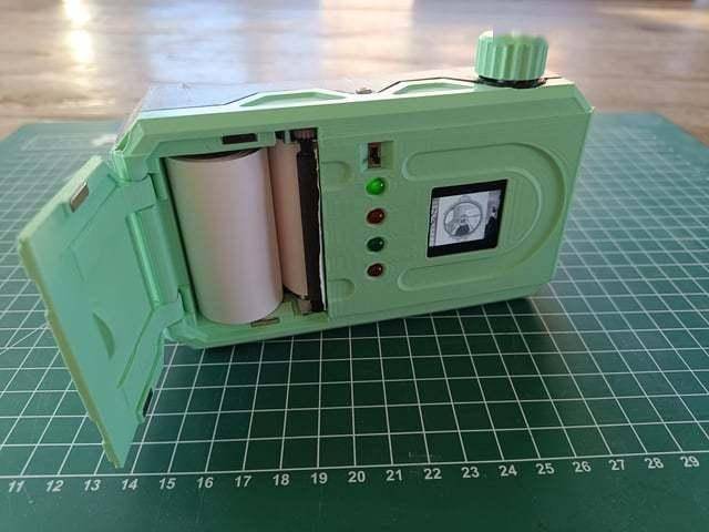 树莓派Zero变身复古“拍立得”，热敏纸打印黑白瞬间