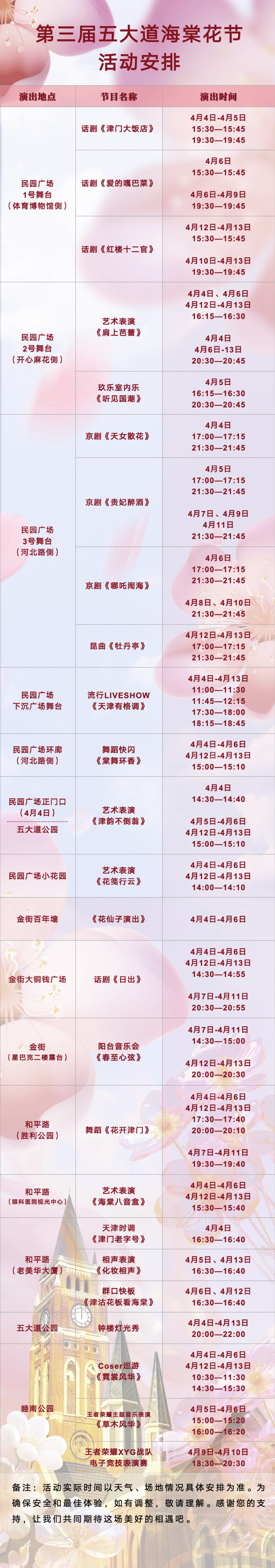 津城这场海棠花节,盛大启幕!