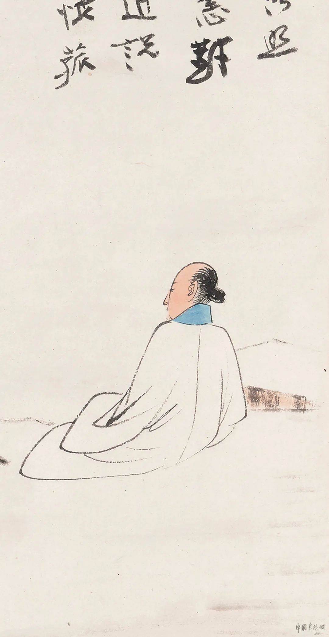 赏画 | 张大千《高士》