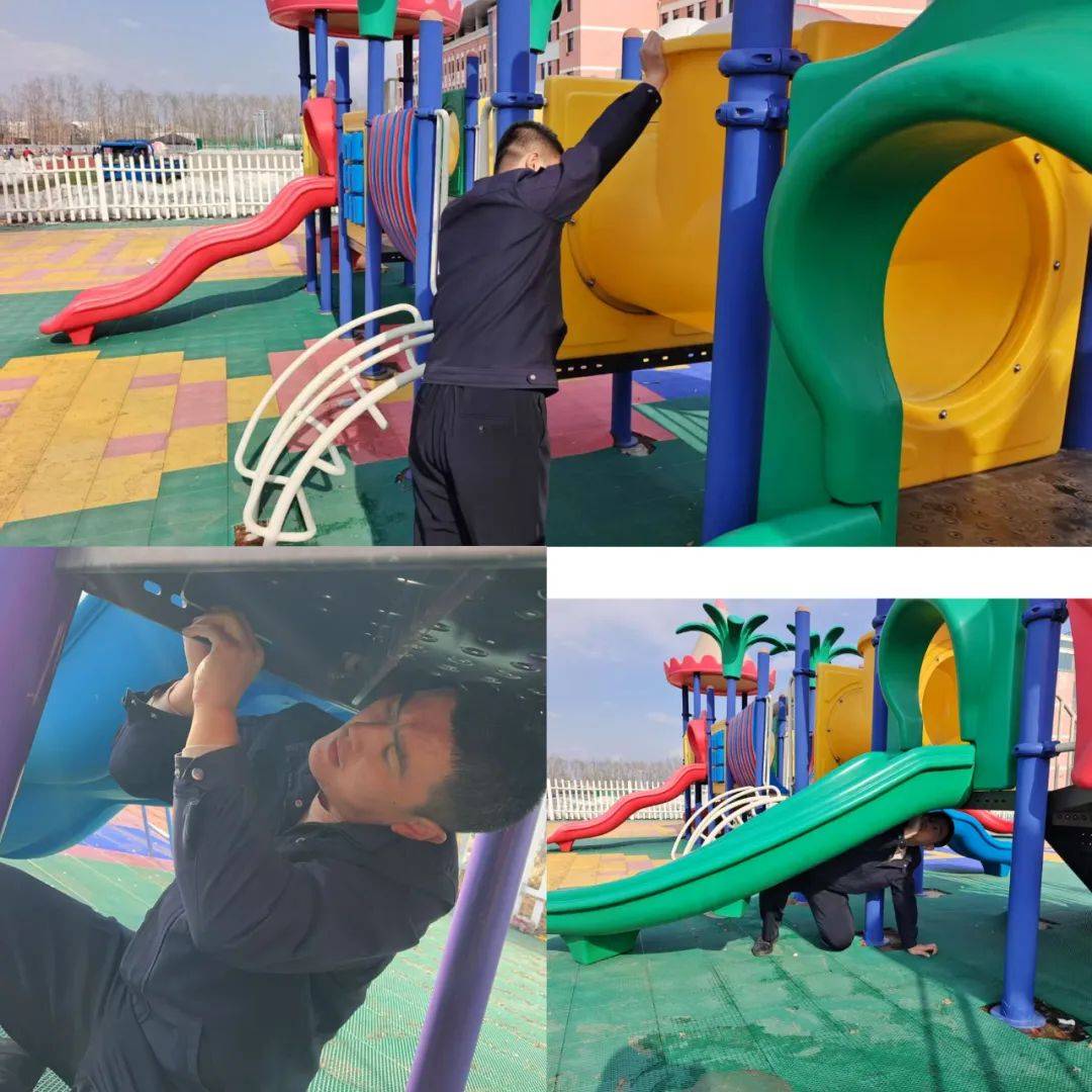 春蕾护航游乐器械安全服务_幼儿园大型玩具弹跳床_幼儿园户外活动安全检查