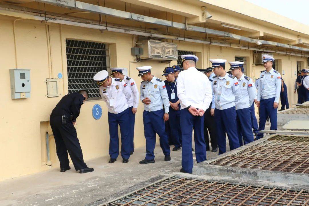 —晋江大队走进看守所开展廉政警示教育参观学习