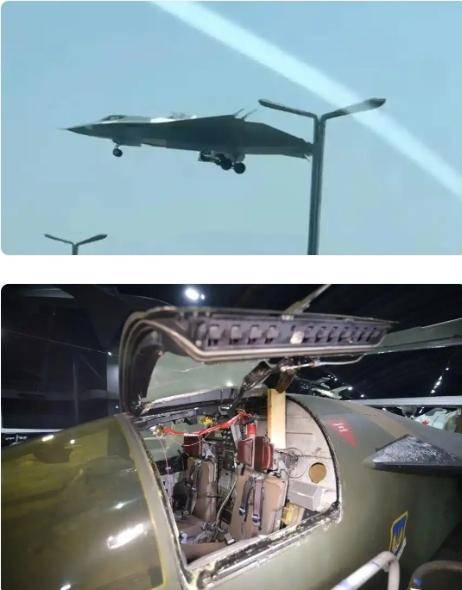 歼-36低空“横穿马路” 美媒激动了 看到了双座和涂层
