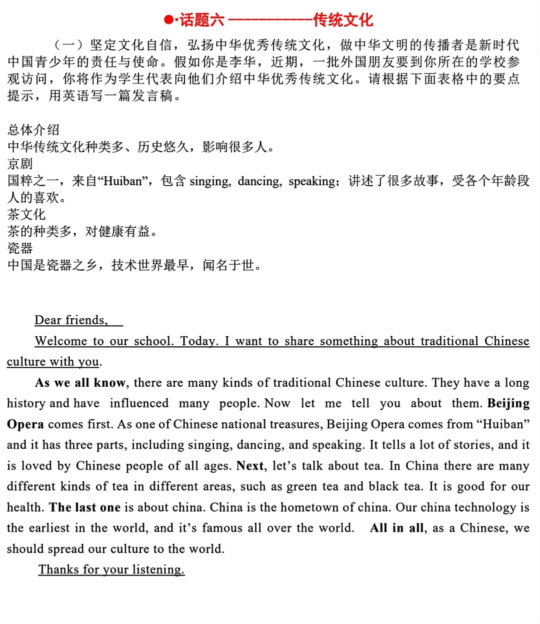 中考英语作文素材!热点话题,直接用的简单介绍 中考英语作文素材!热点话题,直接用的简单介绍