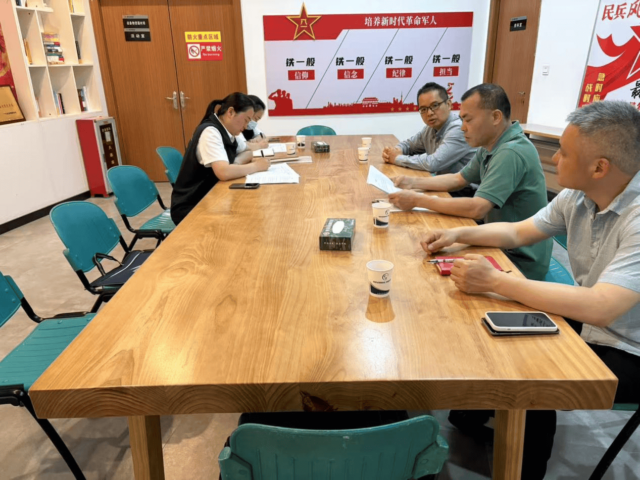 深圳市退役军人服务中心调研梅沙街道退役军人工作