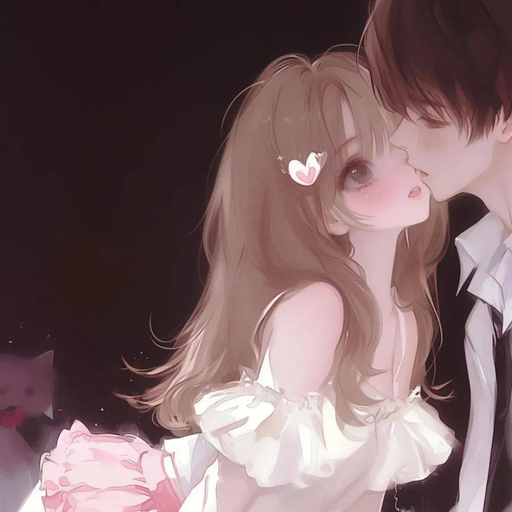 超甜的情侣头像