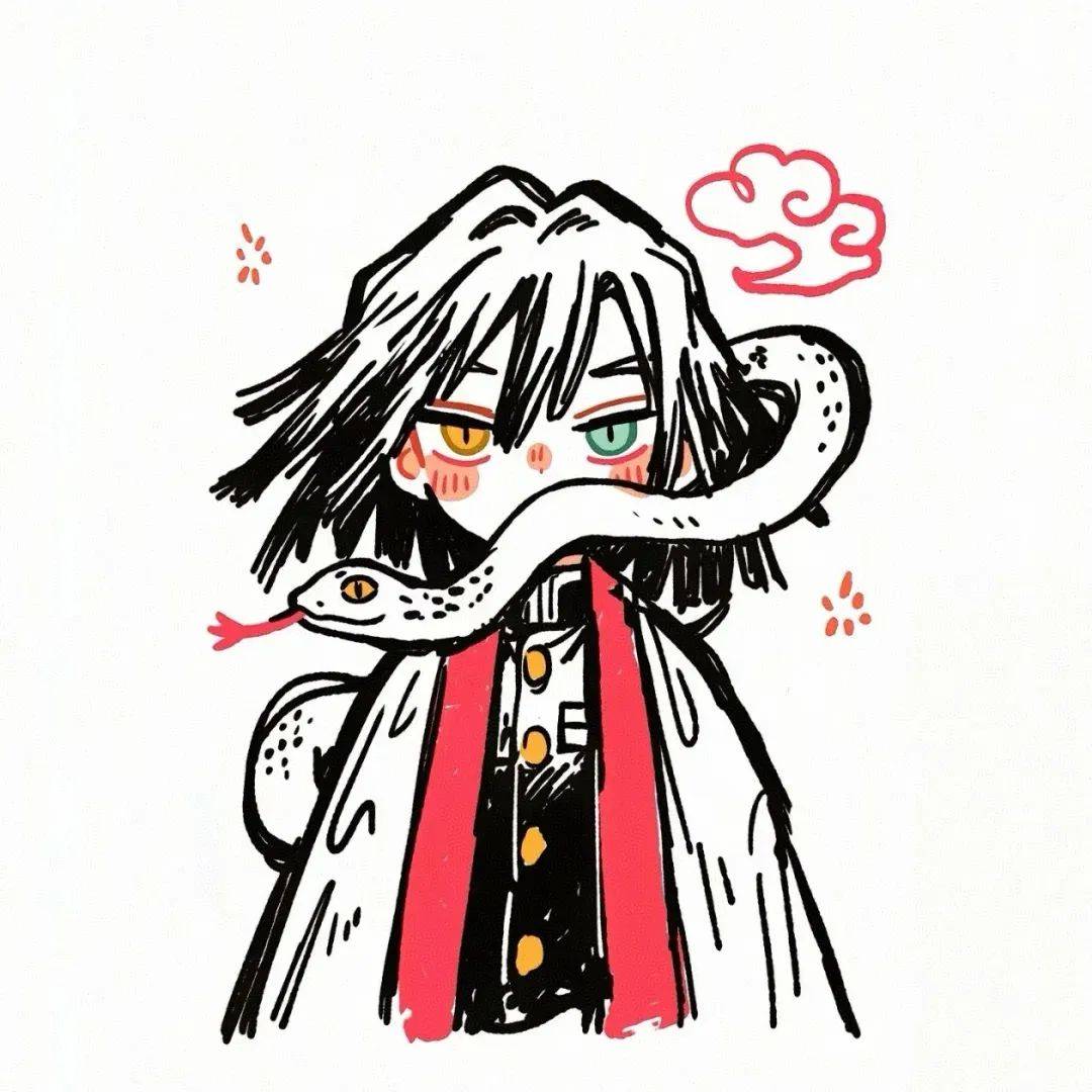 鬼灭之刃"柱"头像合集