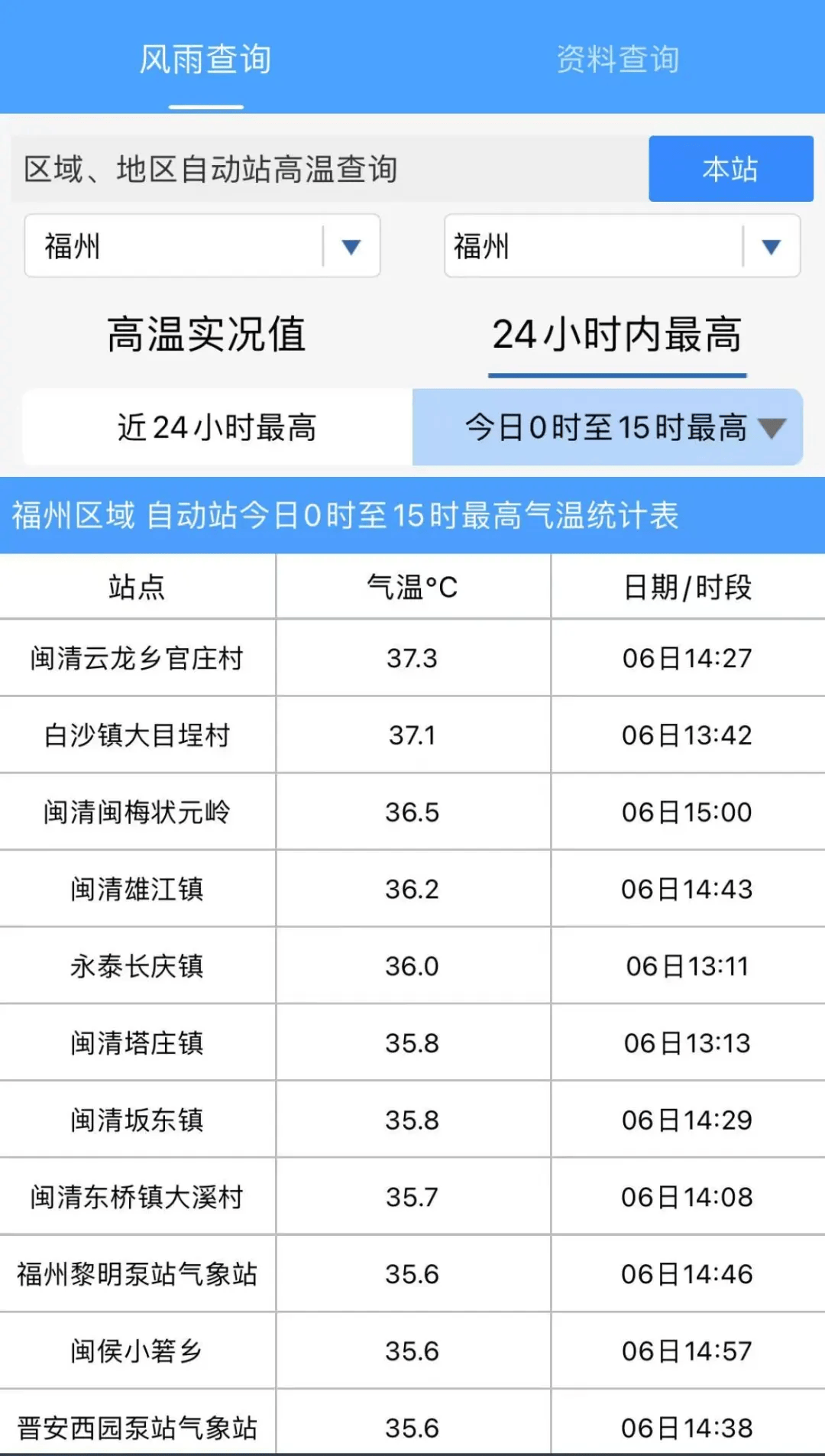 福建省三明市将乐县天气