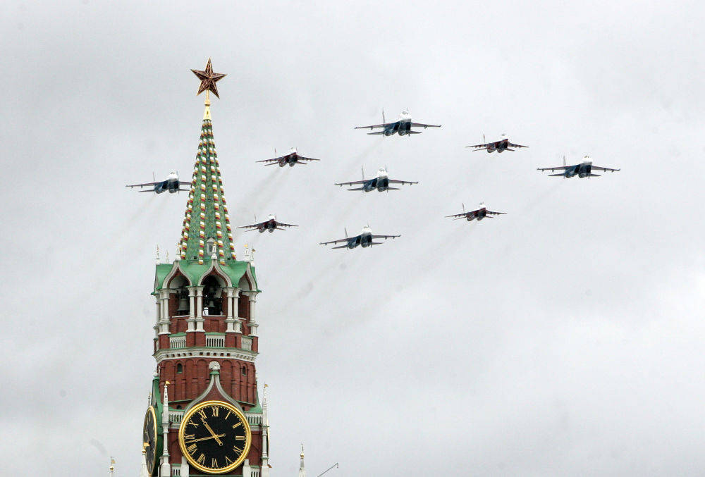 图忆|红场阅兵:俄罗斯30年来的卫国战争胜利日阅兵式