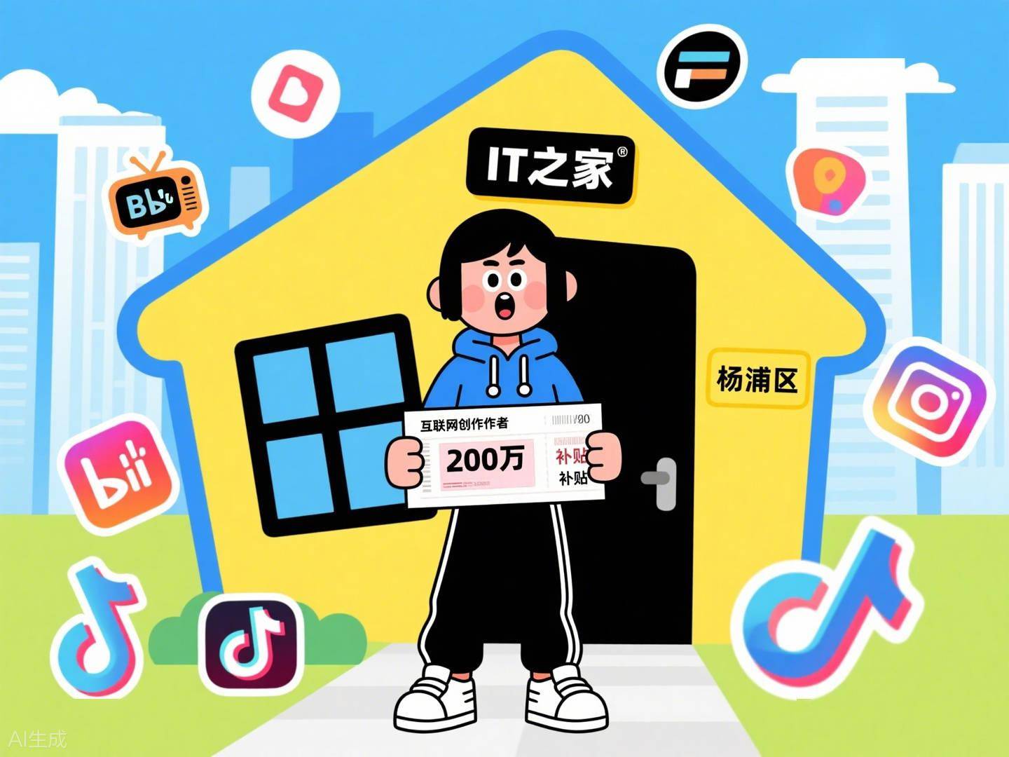 上海杨浦区：优秀“博主”购房最高可获 200 万元补贴