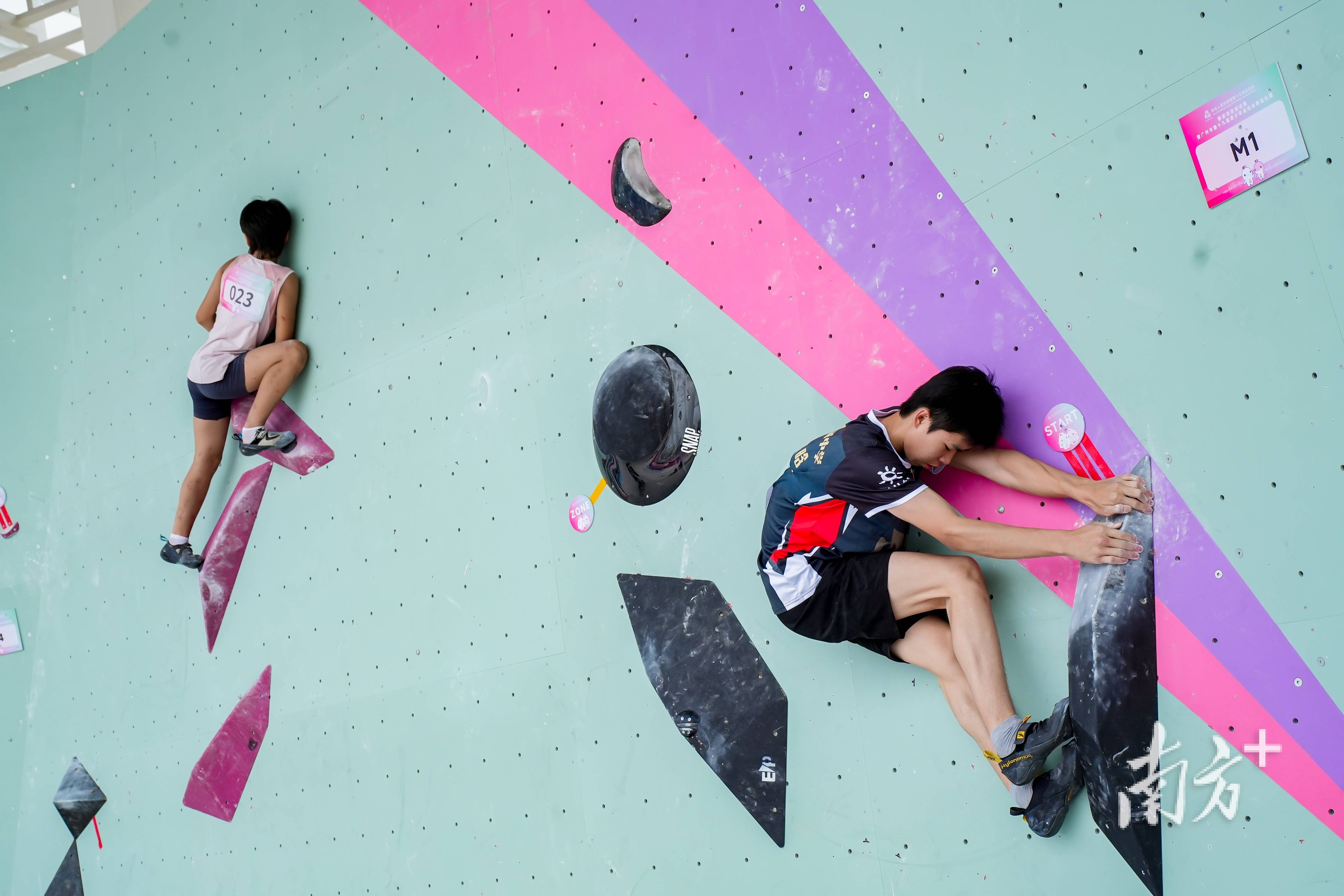 全面对标全运,十五运会攀岩项目测试赛暨市青少年运动会攀岩比赛举办
