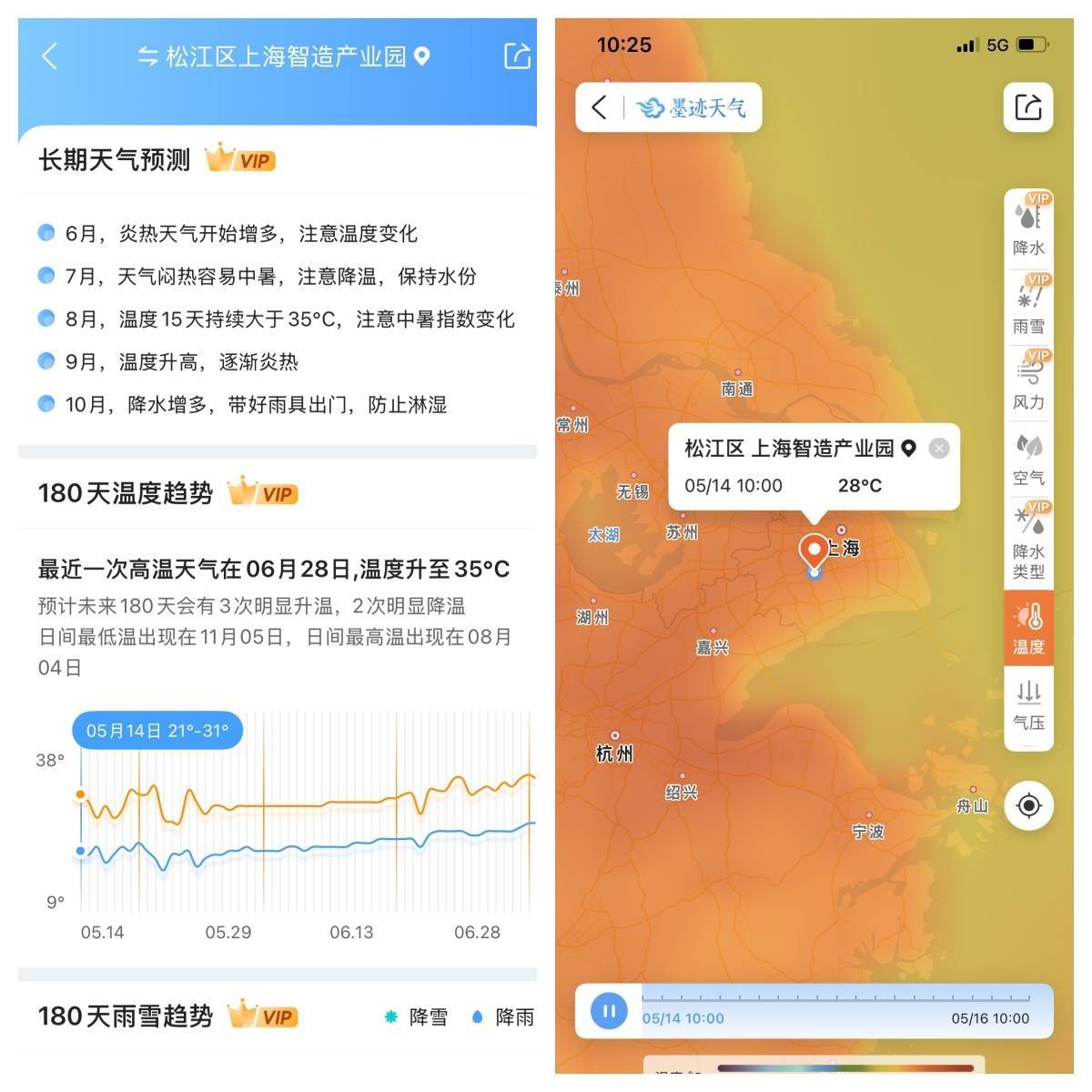 在天气