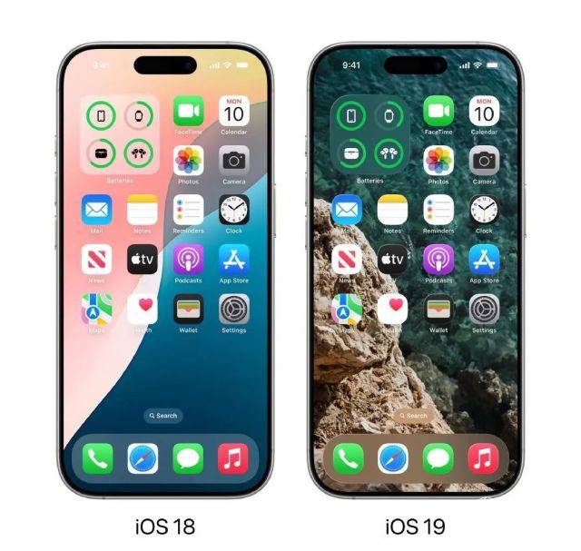 iOS 19真要彻底变脸？！猛料提前爆，图标会发光、系统能省电，这波更新安卓都馋