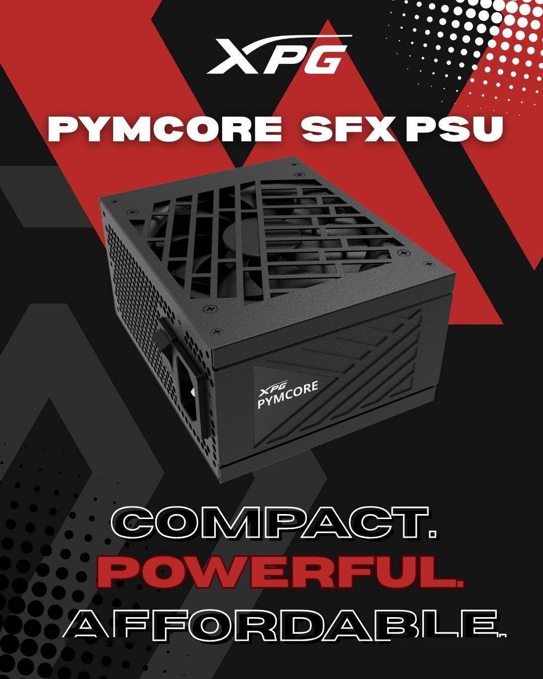 以 SFX 提供 3 组 12V-2×6，XPG 带来独特模组设计 PYMCORE 电源